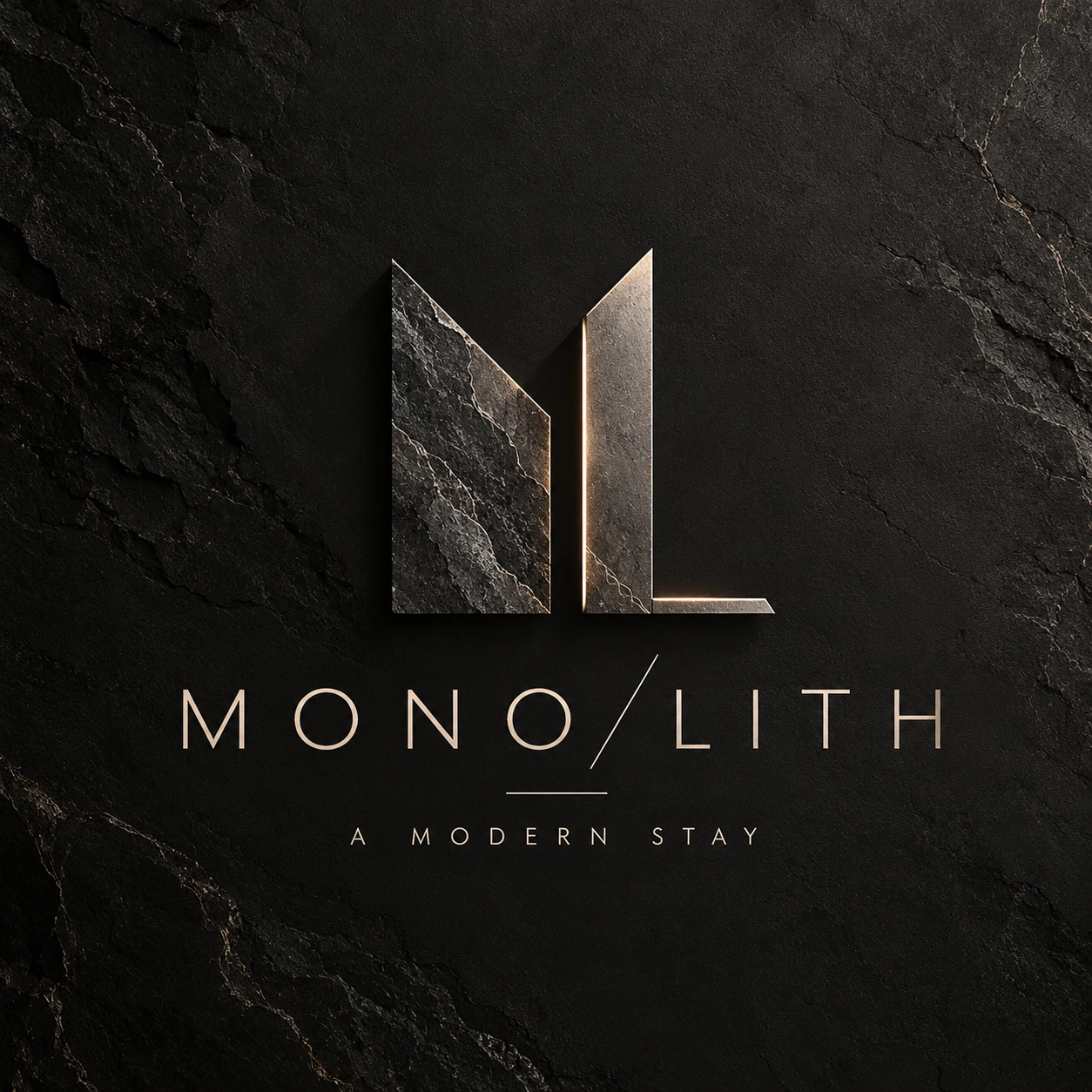 MONO/LITH — A Modern Stay logo