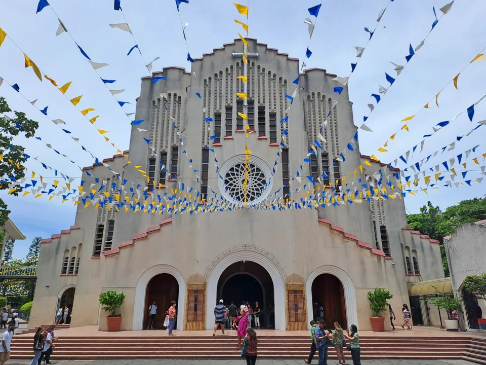 Facade of the National Shrine of Our Mother of Perpetual Help, Baclaran Church