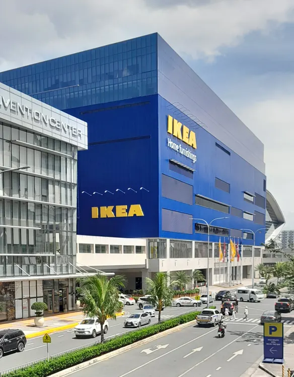 Exterior of IKEA Pasay City at the Mall of Asia complex