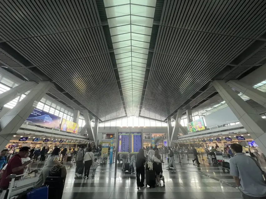 Domestic departure area at NAIA Terminal 3
